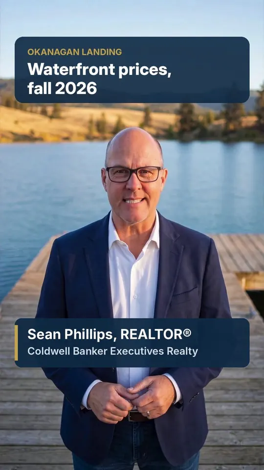 Okanagan Landing waterfront homes: what they cost in 2026